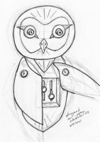 Steampunk Owl revisited